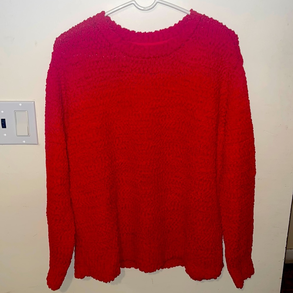 Style & Co. Red soft sweatshirt